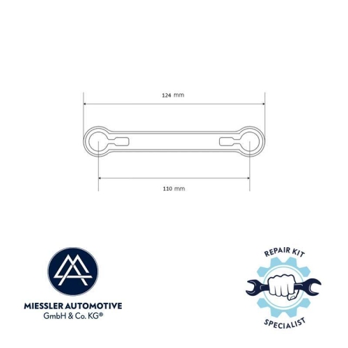 NIVEAUSENSOR Vorne Miessler Automotive MA-0000354