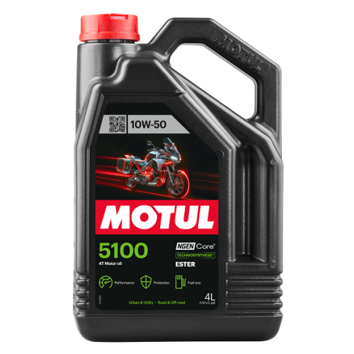 Motor&ouml;l 5100 4T 10W-50 4 Liter 4 Takt Motorrad &Ouml;l ESTER JASO MA2 MOTUL