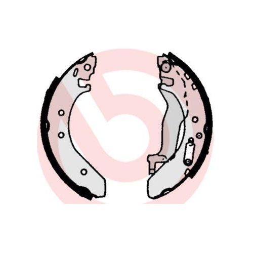 BREMBO Bremsbackensatz ESSENTIAL LINE S 52 503