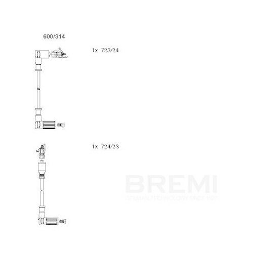 BREMI Z&uuml;ndleitungssatz 600/314