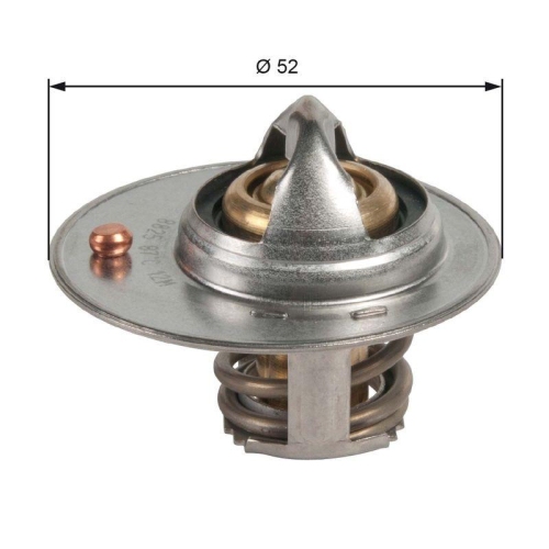 GATES Thermostat, K&uuml;hlmittel TH49087G1