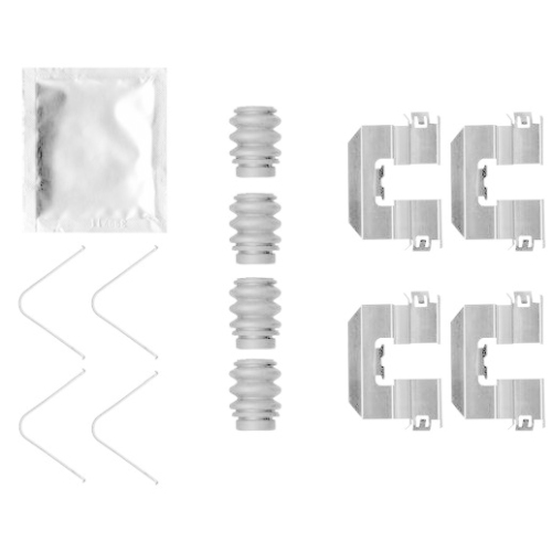 TEXTAR Zubeh&ouml;rsatz, Scheibenbremsbelag 82543500