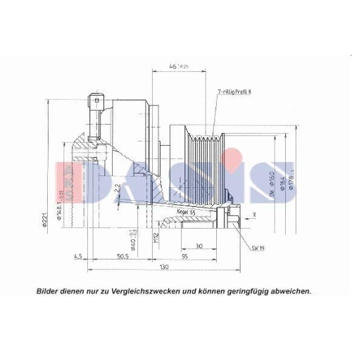 AKS DASIS Kompressor, Klimaanlage