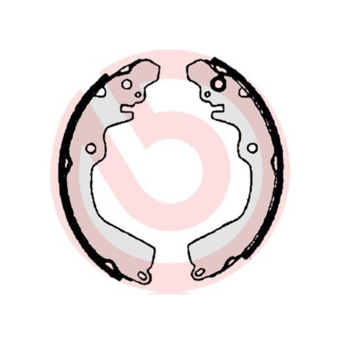 BREMBO Bremsbackensatz ESSENTIAL LINE S 54 509