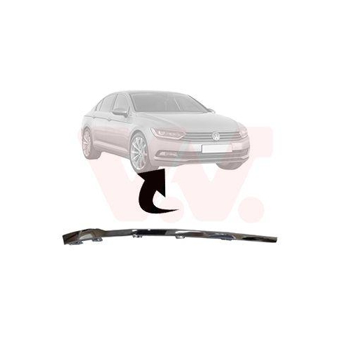 VAN WEZEL Zier-/Schutzleiste, Sto&szlig;f&auml;nger 5742584