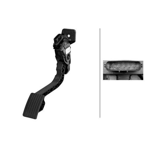 HELLA Sensor, Fahrpedalstellung 6PV 312 028-031