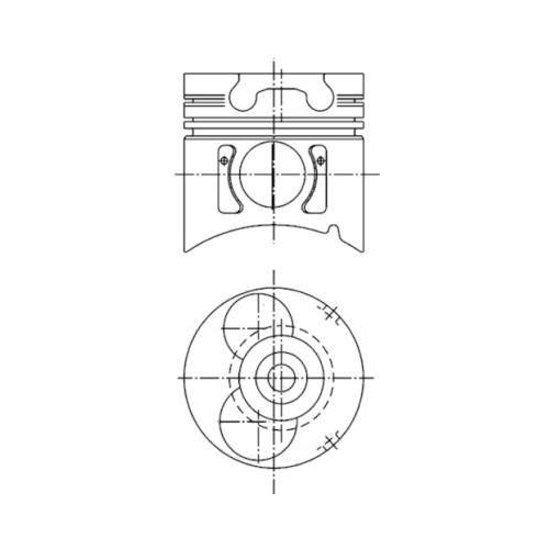 KOLBENSCHMIDT Kolben 99371600