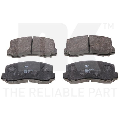 NK Bremsbelagsatz, Scheibenbremse 223011