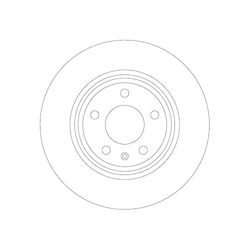 TRW Bremsscheibe TRW SINGLE DF6981S