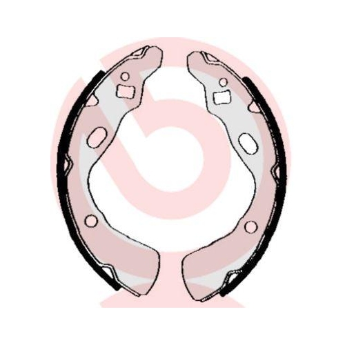 BREMBO Bremsbackensatz ESSENTIAL LINE S 30 507