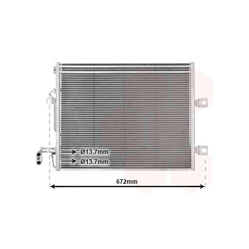 VAN WEZEL Kondensator, Klimaanlage 30005392