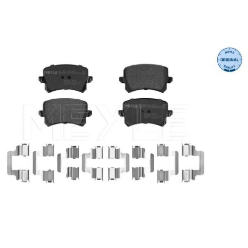 MEYLE Bremsbelagsatz, Scheibenbremse MEYLE-ORIGINAL: True to OE. 025 244 8317