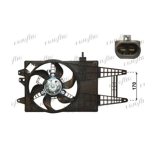 FRIGAIR L&uuml;fter, Motork&uuml;hlung 0504.1076