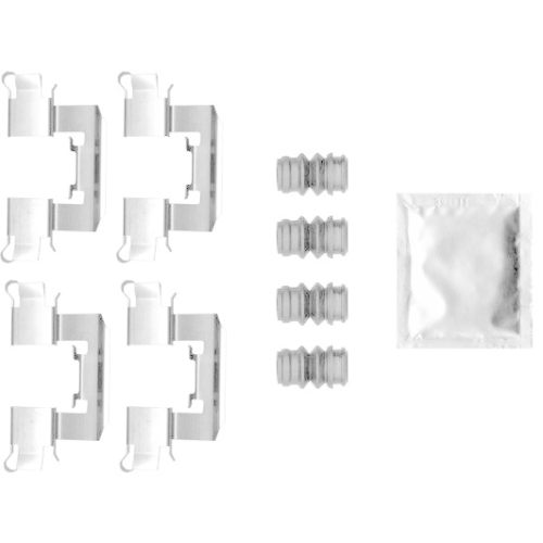 TEXTAR Zubeh&ouml;rsatz, Scheibenbremsbelag 82543900