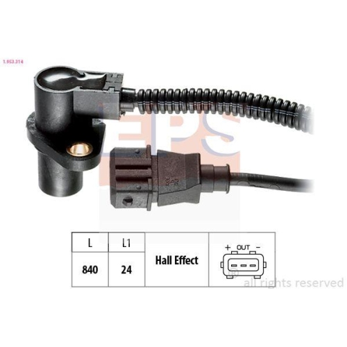 EPS Impulsgeber, Kurbelwelle Made in Italy - OE Equivalent