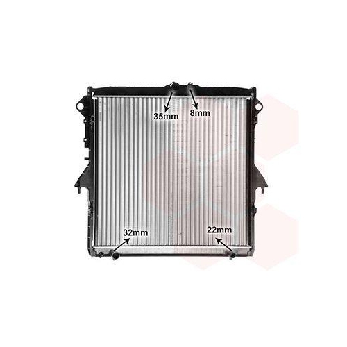 VAN WEZEL K&uuml;hler, Motork&uuml;hlung 18012731