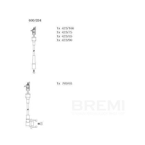 BREMI Z&uuml;ndleitungssatz 600/334