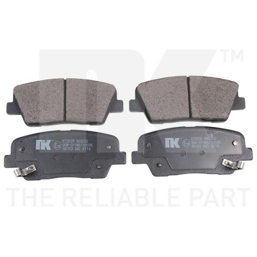 NK Bremsbelagsatz, Scheibenbremse 223526