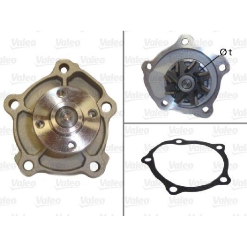 VALEO Wasserpumpe, Motork&uuml;hlung 506975