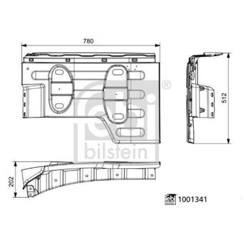 FEBI BILSTEIN Kotfl&uuml;gel 1001341