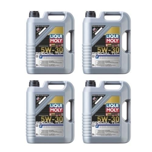 Liqui Moly Motor&ouml;l Leichtlauf Special Tec F, 5W-30, 20-Liter 4 Kanister - 3853