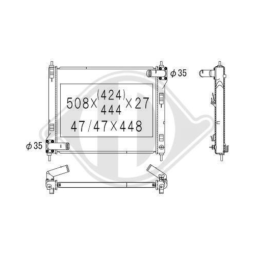 DIEDERICHS K&uuml;hler, Motork&uuml;hlung DIEDERICHS Climate DCM1880
