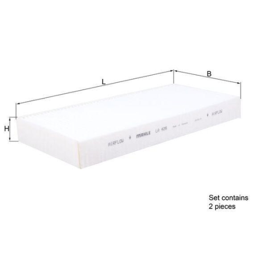 MAHLE Filter, Innenraumluft LA 426/S