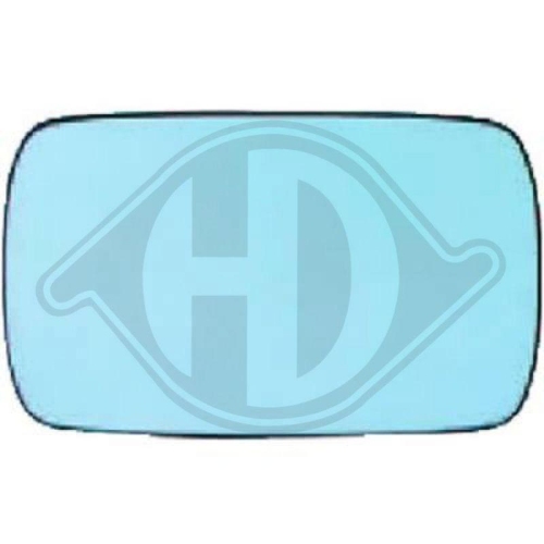 DIEDERICHS Spiegelglas, Au&szlig;enspiegel 1213026