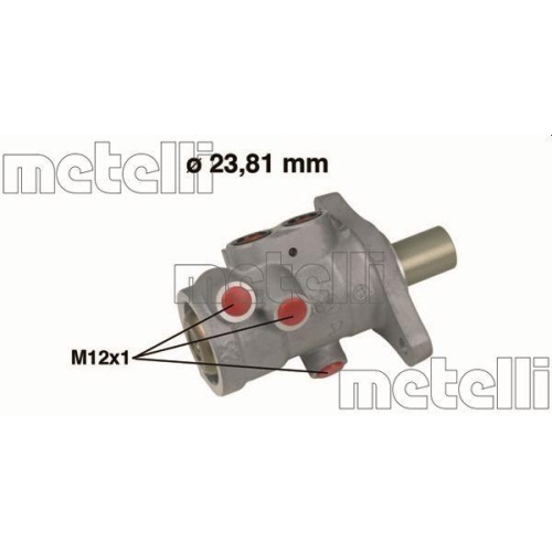 METELLI Hauptbremszylinder 05-0556