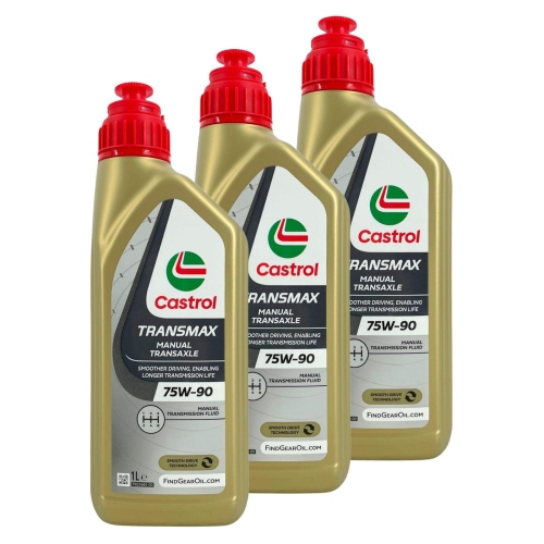 Castrol TRANSMAX Manual Transaxle 75W-90 Schaltgetriebe&ouml;l GL4+ VW 501 50 3 Liter