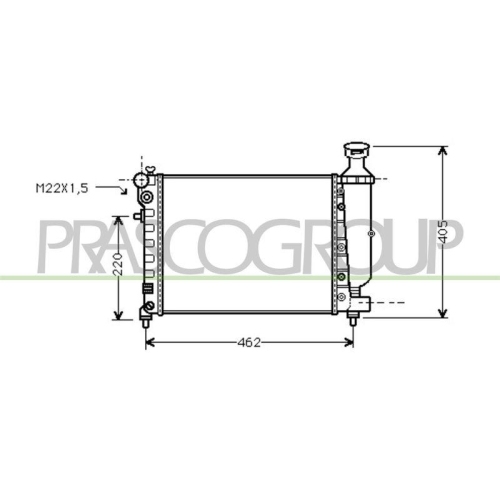 PRASCO K&uuml;hler, Motork&uuml;hlung PrascoSelection CI022R001