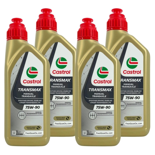 Castrol TRANSMAX Manual Transaxle 75W-90 Schaltgetriebe&ouml;l GL4+ VW 501 50 4 Liter