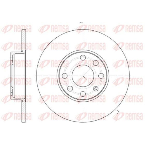 REMSA Bremsscheibe 6800.00