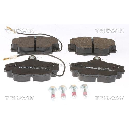 TRISCAN Bremsbelagsatz, Scheibenbremse 8110 10041