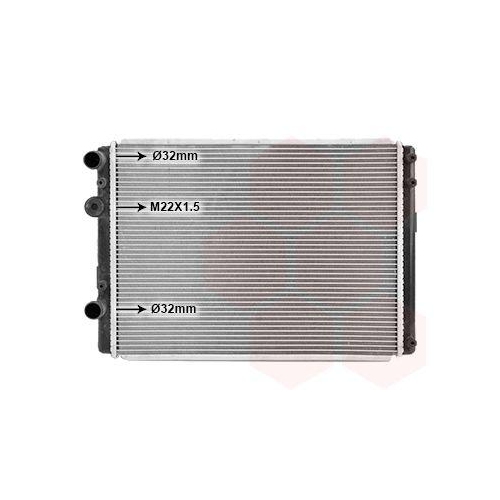 VAN WEZEL K&uuml;hler, Motork&uuml;hlung 58002249