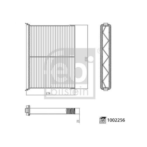 FEBI BILSTEIN Filter, Innenraumluft 1002256