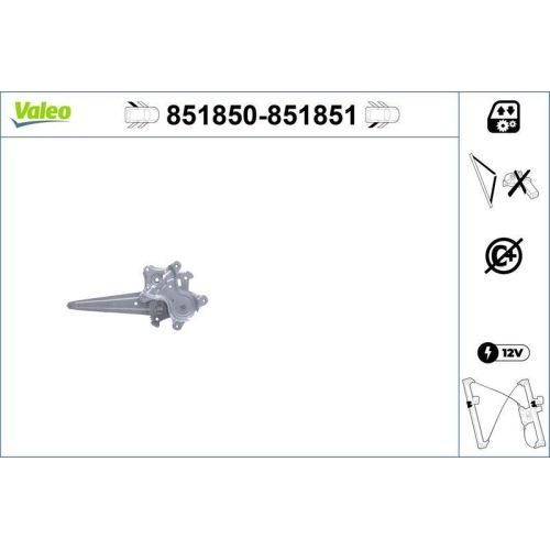 VALEO Fensterheber 851850