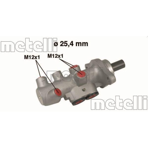 METELLI Hauptbremszylinder 05-0607