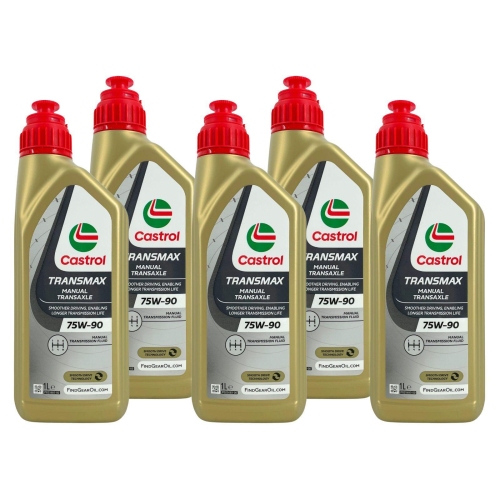Castrol TRANSMAX Manual Transaxle 75W-90 Schaltgetriebe&ouml;l GL4+ VW 501 50 5 Liter