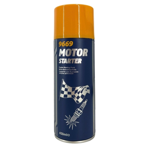 MANNOL Motor Starter Starthilfe Spray 450 ml Kaltstart Startpilot Start Fix