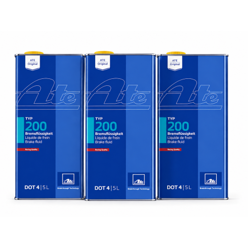 Bremsfl&uuml;ssigkeit TYP 200 DOT 4 Type 200 New Racing ATE 03.9901-6202.2 - 3 Liter