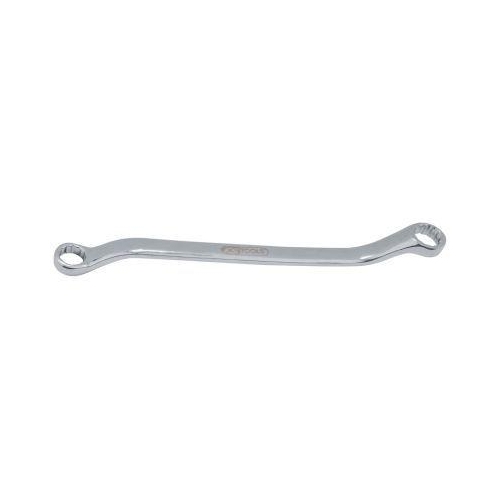 EDELSTAHL Doppel-Ringschl&uuml;ssel, gekr&ouml;pft, 17x19mm KS TOOLS 964.1110