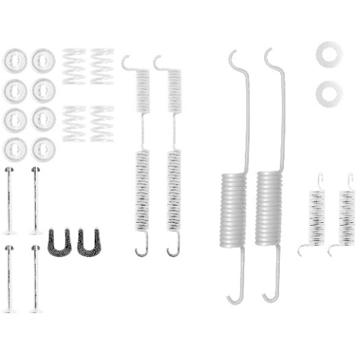 TEXTAR Zubehörsatz, Bremsbacken 97021200