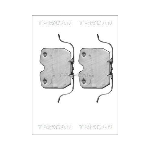 TRISCAN Zubehörsatz, Scheibenbremsbelag