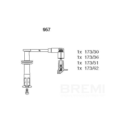 BREMI Z&uuml;ndleitungssatz 957
