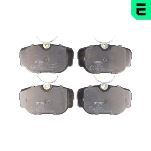 OPTIMAL Bremsbelagsatz, Scheibenbremse BP-10048