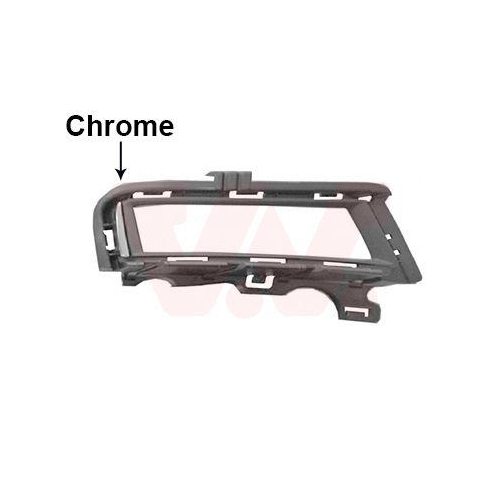 VAN WEZEL L&uuml;ftungsgitter, Sto&szlig;f&auml;nger ** Equipart ** 5766594