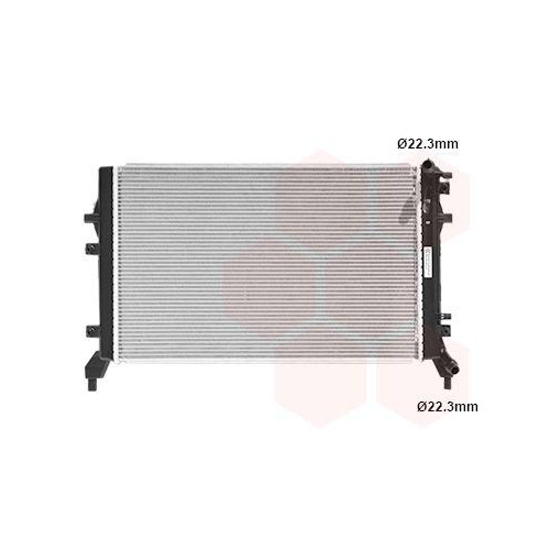 VAN WEZEL K&uuml;hler, Motork&uuml;hlung *** IR PLUS *** 58002326