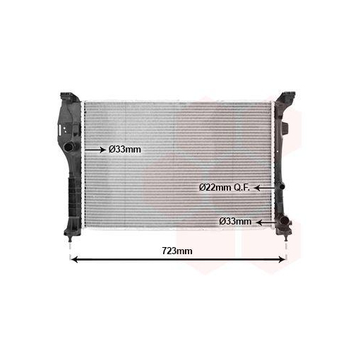 VAN WEZEL K&uuml;hler, Motork&uuml;hlung 30012712