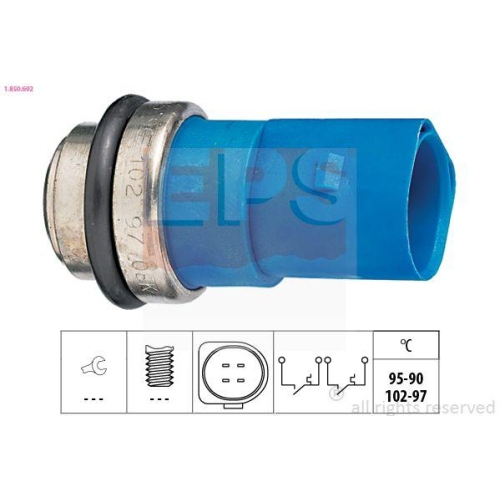EPS Temperaturschalter, K&uuml;hlerl&uuml;fter Made in Italy - OE Equivalent 1.850.692
